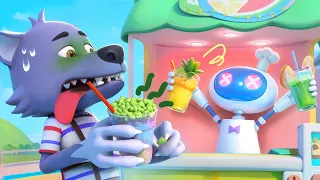 Magical Juice Vending Machine | Colors Song | Nursery Rhymes & Kids Songs | Kids Cartoon | BabyBus