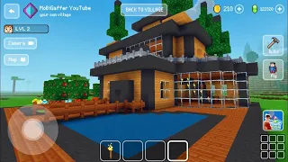 Block Craft 3D: Building Simulator Games For Free Gameplay#1580 (iOS & Android)| Modern House 🏠