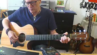 U2's "One" - Johnny Cash Cover w/ Acoustic Guitar Unplugged