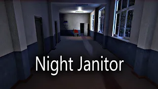 Night Janitor - Indie Horror Game (No Commentary)