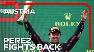 Sergio Perez Storms Through The Field In Austria! | 2023 Austrian Grand Prix