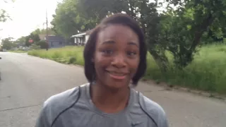 Claressa Shields visits family in Flint after winning world title