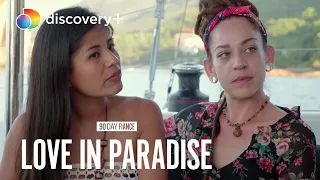 Gaby Discovers the Truth About Frankie & Abby | Love in Paradise: The Caribbean | discovery+