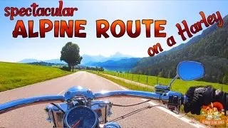 German Alpine Route on a Harley Davidson! (Episode 7)