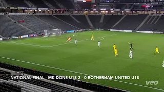 HIGHLIGHTS: MK Dons Under-18s 2022/23 EFL Youth Alliance Cup journey