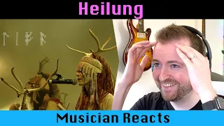 Musician's Heilung Krigsgaldr live reaction