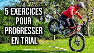 5 TRICKS TO IMPROVE YOUR MOTO TRIAL SKILL ! (LOCKDOWN SPECIAL)