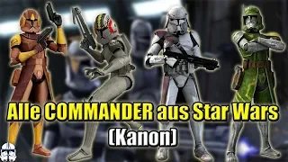 ALLE BEKANNTEN COMMANDER aus Star Wars! (Kanon) ~ von Hardcase