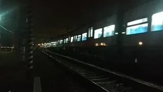 Вечерняя подборка поездов (Сапсан, Ласточка и другие) на станции Колпино (feat. Ince Player)