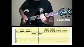 10 Genres of Metal Guitar Tabs | Learn all the Genres of Metal |