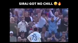 Eng fans asking score to Siraj THEN Siraj Replyed to England Fan's 🤙😎