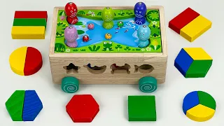 Best Learn Animals and Shapes | Preschool Toddler Learning Toy Video