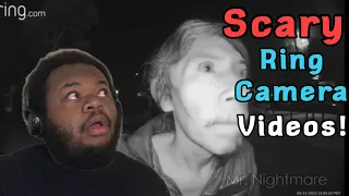 Scary Videos Caught on Ring Cameras (Vol. 4) (REACTION) #mrnightmare #ringcamera #scarystories 😳🚪