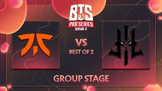 Full Game: Fnatic vs Lilgun Game 1 (BO2) | BTS Pro Series Season 12