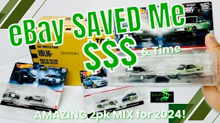 2024 Hot Wheels 2 Pack Mix K - eBay Made It Easy to GET! No Need To Hunt! Subaru STi - Nissan Silvia