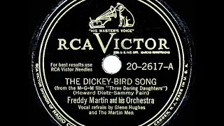 1948 HITS ARCHIVE: The Dickey-Bird Song - Freddy Martin (Glenn Hughes & The Martin Men, vocal)
