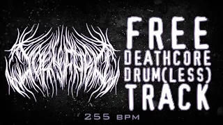 🥁FREE SLAMMING DEATHCORE DRUM TRACK 255 BPM🥁 #DrumTrack #FreeDrumTrack