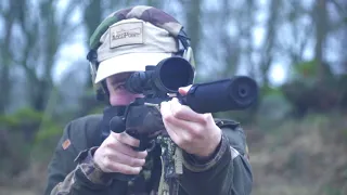 Shooting with Stalon silencer