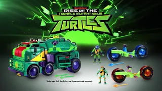 Rise of the TMNT Vehicles