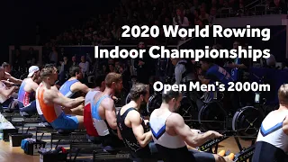 2020 World Rowing Indoor Championships - Open Men's 2000m race