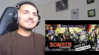 FRANZ Rhythm | ZOMBIE - Family Band Cover ( TRIBUTE FOR PEACE) Reaction