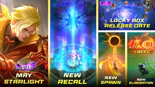 ALL UPCOMING UPDATE 2024 - MAY STARLIGHT SKIN 2024 - LUCKY BOX RELEASE DATE & MORE