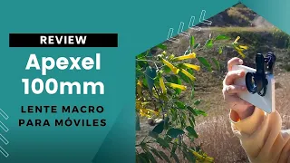 Apexel 100 mm 📸 Review de lente macro para móvil 📱