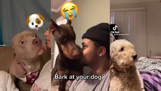 Bark at Your Dog and See their reaction | TikTok Trend