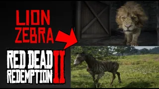 Hunting Lion, Zebra, And A Tiger! Red Dead Redemption 2