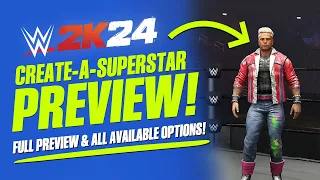 WWE 2K24 Create A Superstar: Full Preview! (New Models, Personas, Hairstyles, Clothing & More!)
