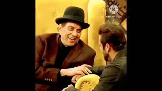 Dharmendra sir and Salman Khan in bigg Boss season 16 😀❤️#shorts  #viral #biggboss16 #salmankhan
