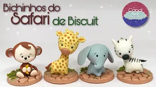 DIY | Safari em Biscuit | Iniciantes