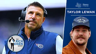 “That Is NUTS!” - Taylor Lewan Learns Live On-the-Air of Titans Firing Mike Vrabel | Rich Eisen Show