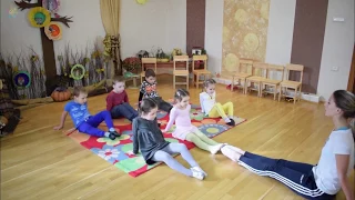 Хореография в детском саду/хореография с детьми 4-5 лет/хореография. разминка