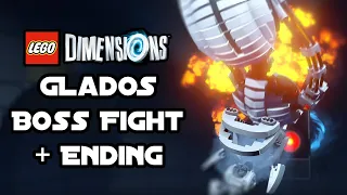 GLaDOS Boss Fight + Ending - Lego Dimensions (Main Game) | 4K