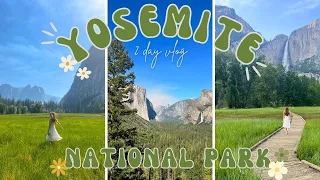 Yosemite National Park, CA | 2-Day Vlog 🌼🌲