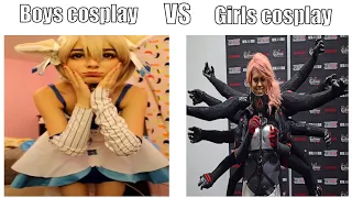 Girls cosplay vs Boys cosplay  (Metal Gear Rising) #6