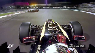 “Leave me alone, I know what I'm doing”   the best of Raikkonen