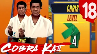 COBRA KAI: Card Fighter GAMEPLAY Walkthrough! Miyagido CHRIS green belt (iOS Android)