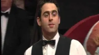 2001 World Snooker Championship Final - Ronnie O'Sullivan v John Higgins