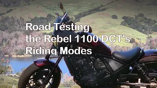 Road Testing the Riding Modes