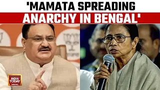 Sandeshkhali Arms Haul | JP Nadda Hits Out At Mamata Banerjee: 'Mamata Spreading Anarchy In Bengal'