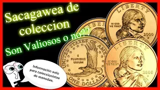 Dólares Valiosos??- Sacagawea normal 2000 a 2008- Precio y detalles.