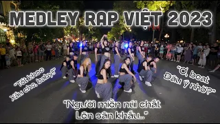 [QUẨY TREND TIKTOK RAP VIỆT 2023 TRÊN PHỐ ĐI BỘ] Dance Cover Medley Rapviet 2023 by JT Crew Viet Nam