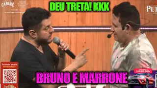 BRIGA!! ! OU NÃO?!! KKK DEU TRETA DO BRUNO COM MARRONE?