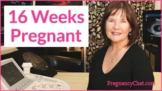 "16 Weeks Pregnant" by PregnancyChat.com @PregChat