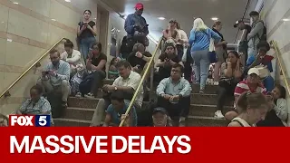 Massive Amtrak, NJ Transit delays