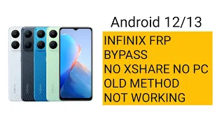 Infinix Smart 7 X6515 Frp Bypass Android 12 All Infinix Frp New security 2023