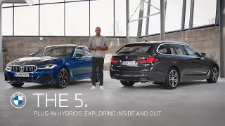 Exploring the new BMW 5 Series Plug-in Hybrids, inside and out.