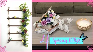 Spring DIY Ideas Fáciles y Económicas  Para Decorar Tu Hogar En Primavera